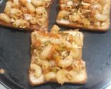 A picture of step 6 of Macaroni Open Sandwich.