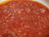 Calamares en salsa americana con cuscús