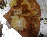 A picture of step 4 of Roti Pizza.