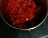 A picture of step 3 of Garlic red chillies ki chuntney.