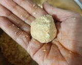 A picture of step 6 of Peanut Laddoo.