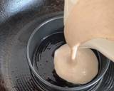 Pancake With Banana in coconut milk and roasted cashew nut recipe step 2 photo