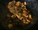 A picture of step 10 of Kadhai Paneer.