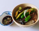 Hình bước làm 3 của món NẤM lộc nhung xào bí nụ