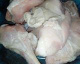 A picture of step 1 of Peppered Chicken.