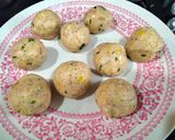 A picture of step 2 of Monsoon special crispy corn cheese balls.