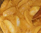 A picture of step 4 of Andaai Allu gravy.