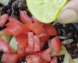 A picture of step 6 of Kala Chana Aloo Chaat.