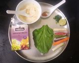 A picture of step 3 of Spinach Roll Salad.
