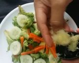 A picture of step 12 of Salad summer delight from veggie and fruit garden.