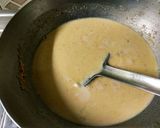 A picture of step 2 of Sooji ka halwa.