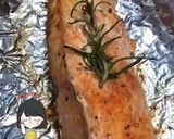 Hình bước làm 2 của món Cá hồi sốt chanh + hạt diêm mạch: Giảm cân healthy + eatclean