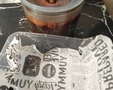 Foto langkah ke 4 dari resep Purple Choco Freeze.