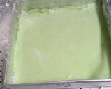 Foto langkah ke 5 dari resep Bolu Gulung Roti Tawar Pandan.