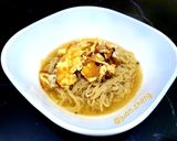 Foto langkah ke 4 dari resep Mie Pangsit Kuah Telur Lobak Asin.