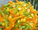 Foto langkah ke 7 dari resep Tumis Buncis Jagung Manis.