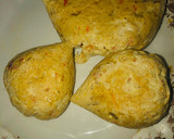 A picture of step 3 of Tofu with eggs.