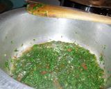 A picture of step 5 of Spinach#4 weeks challenge.