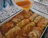 A picture of step 6 of Sauerkraut Sarma.