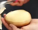 A picture of step 1 of Potato chip (wafers).