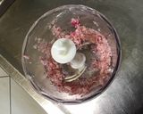 Une image de l'étape 4 de Pavés de saumon à l'aneth, crème de poivrons et radis.