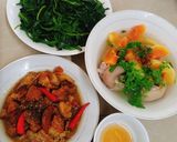 Hình bước làm 4 của món Mâm cơm mùa hè 2