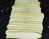 Une image de l'étape 1 de Cannelloni de courgettes (IG bas).