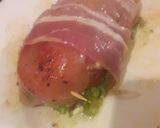 A picture of step 6 of Stuffed Chicken breast wrapped in Bacon.