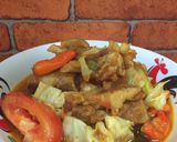 Foto langkah ke 4 dari resep Tongseng Iga Sapi Pedas.