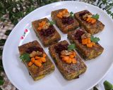 عکس مرحله 13 از دستور کوکو لوبیا سبز قالبی 😋