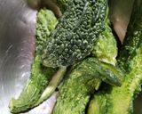 A picture of step 2 of Veggi bittergourd.