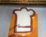 A picture of step 16 of Vanilla fondant cake.