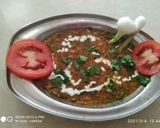 A picture of step 7 of Dal Makhani.