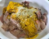 Gambar langkah 1 resipi Ayam Goreng Kunyit.