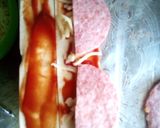 Pas rețetă Trandafiri din aluat de foietaj cu legume 3 fotografie