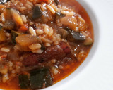 Foto del paso 8 de la receta: Arroz meloso con verduras a la sobrasada