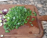 Foto del paso 5 de la receta: Quiche de Champiñones, cebolla de verdeo, panceta y jamón