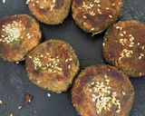 A picture of step 4 of Protein fiber rich sprouts paneer tikki.