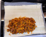 Foto del paso 5 de la receta: Empanada de Salchichas y maíz en Airfryer Cosori