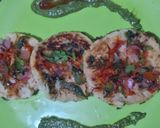 A picture of step 7 of Bread Uttapam.