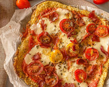 Foto del paso 3 de la receta: Pizza con base de coliflor en AirFryer