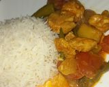 A picture of step 8 of Chicken Jalfrezi.