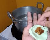 Foto langkah ke 4 dari resep Kue klepon tepung ketan.