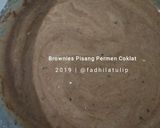 Foto langkah ke 4 dari resep Brownies Pisang Permen Coklat (gluten-free).