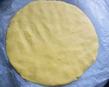 A picture of step 9 of Sarson Ka Saag with Makki Ki Roti.