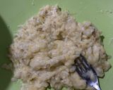 Foto langkah ke 1 dari resep Banana Raisin Oatmeal Cake (Full Oatmeal, No Mixer, No Oil, No Margarine).