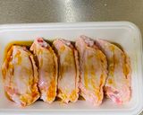 A picture of step 2 of Garlic Chicken Wing.