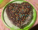 Foto del passaggio 5 della ricetta Cuore morbido con glassa fondente 🤎🍩🍫