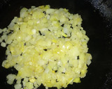 Foto del paso 1 de la receta: Revuelto de huevo, champiñones y bacon