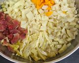 A picture of step 1 of Healthy veggie butter pav bhaji.